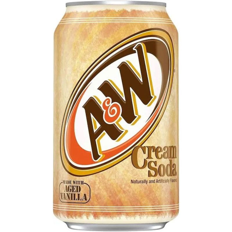A&W Cream Soda 355ml USA
