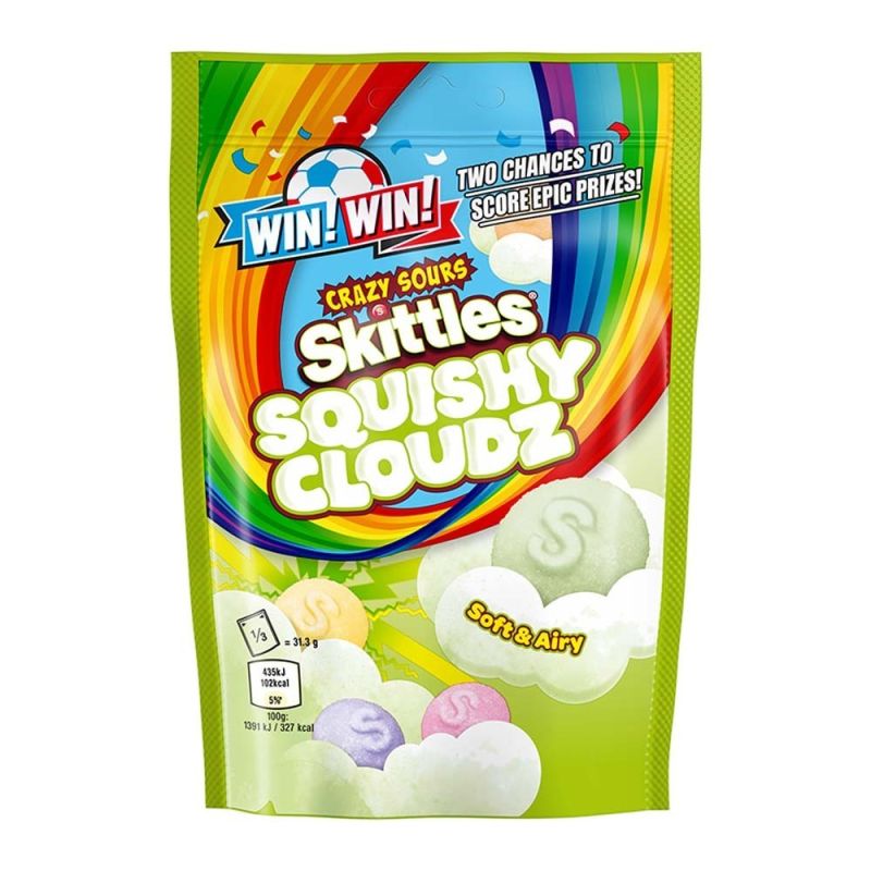 Skittles Squishy Cloudz Sour Green