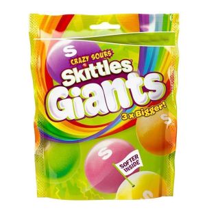 Skittles Giants Crazy Sour Sweets