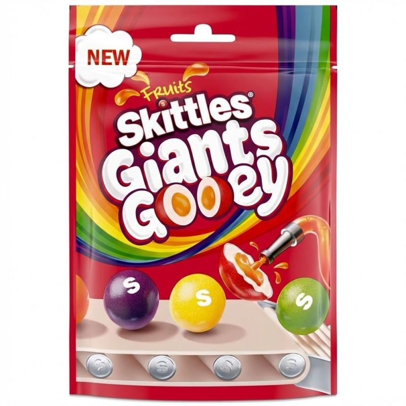 Skittles Giants Gooey Fruits