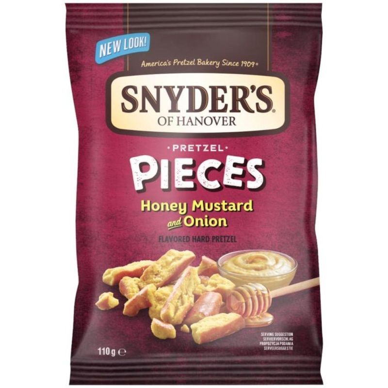 Snyder's Pretzel Pieces Honey, Mustard & Onion