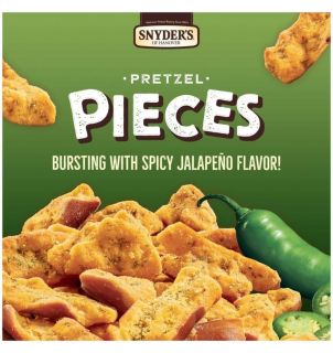 Snyder's Pretzel Pieces Jalapeño