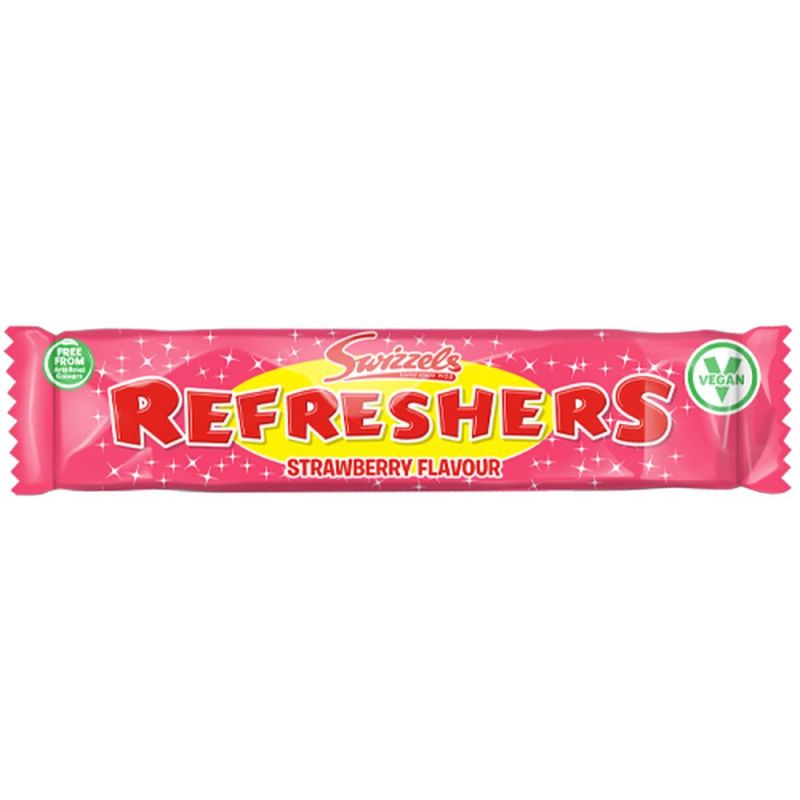 Swizzels Matlow Refreshers Chew Bar Strawberry