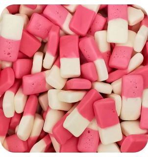 Swizzels Squashies Drumstick Original Raspberry & Milk