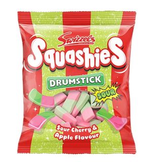 Swizzels Squashies Drumstick Sour Cherry & Apple