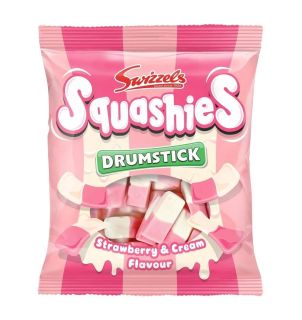 Swizzels Squashies Drumstick Strawberry & Cream