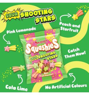 Swizzels Squashies Sour Shooting Stars
