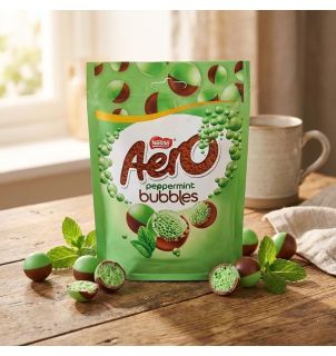 Aero Bubbles Peppermint Mint Chocolate 92g