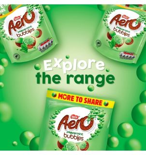 Aero Bubbles Peppermint Mint Chocolate 92g