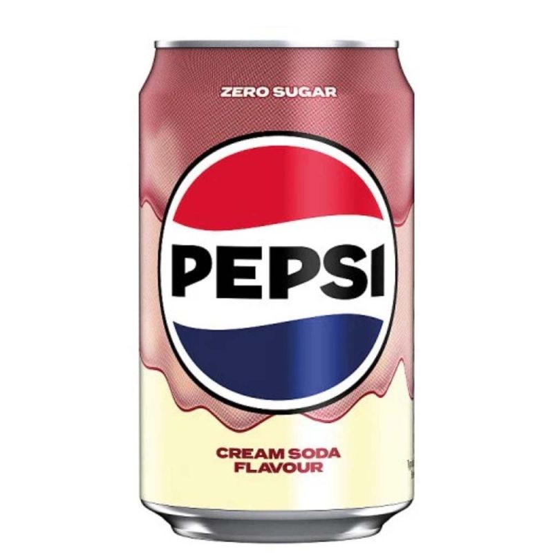 Pepsi Cream Soda Zero Sugar 330ml