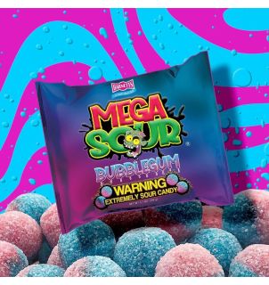 Barnetts Mega Sour Bubblegum