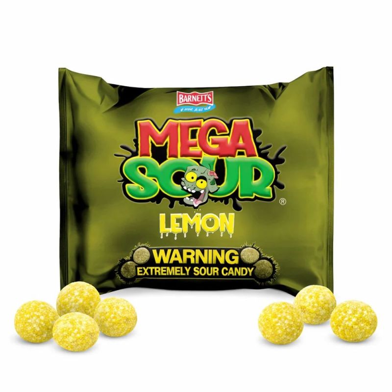 Barnetts Mega Sour Lemon