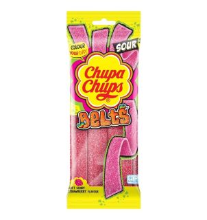 Chupa Chups Sour Belts Strawberry