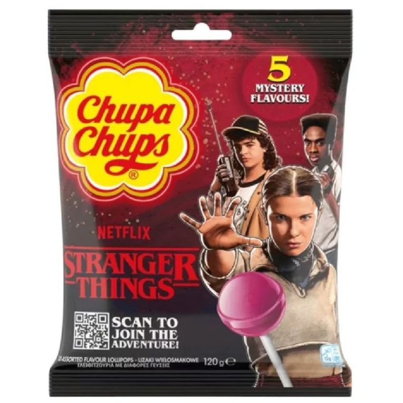 Chupa Chups Stranger Things Right Side Up x10