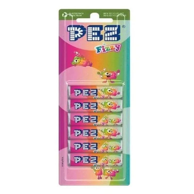 Pez Refills Fizzy 6 Pack