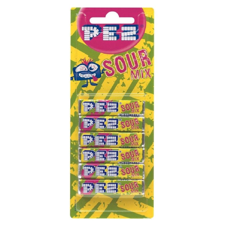 Pez Refills Sour 6 Pack