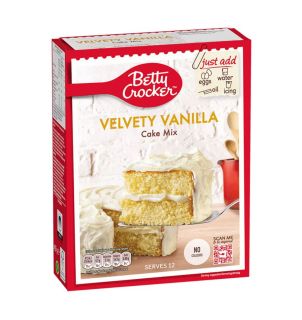 Betty Crocker Velvety Vanilla Cake Mix