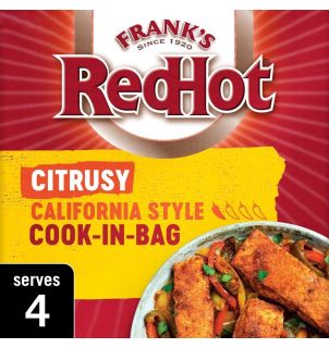 Frank's RedHot Citrusy California Style Cook-In-Bag