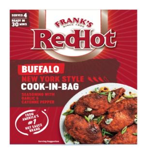 Frank's RedHot Buffalo New York Style Cook-In-Bag