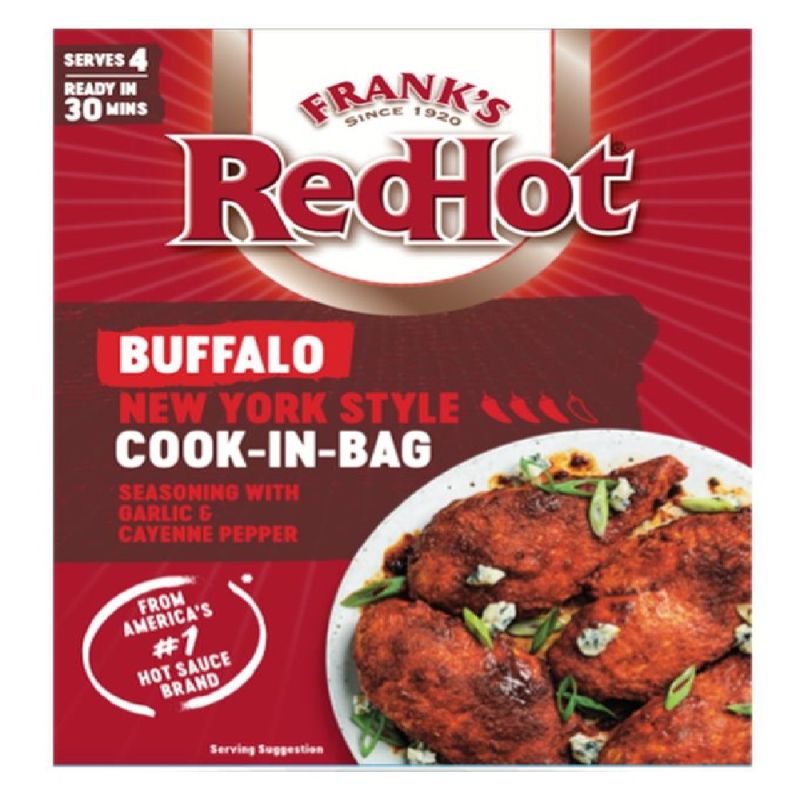 Frank's RedHot Buffalo New York Style Cook-In-Bag