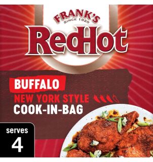 Frank's RedHot Buffalo New York Style Cook-In-Bag