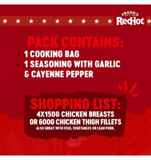 Frank's RedHot Buffalo New York Style Cook-In-Bag