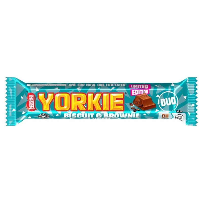 Nestlé Yorkie Duo Biscuit & Brownie
