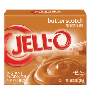 Jell-O Pudding Butterscotch