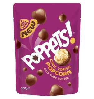 Poppets Choc Toffee Popcorn