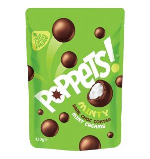 Poppets Dark Choc Coated Mint Creams