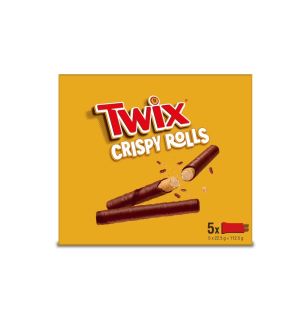 Twix Crispy Rolls 5 Pack