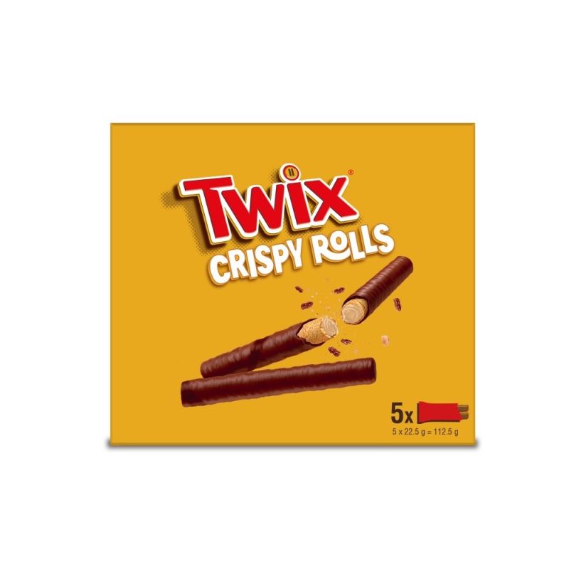 Twix Crispy Rolls 5 Pack