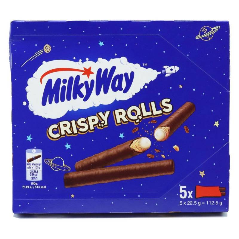 Milky Way Crispy Rolls 5 Pack