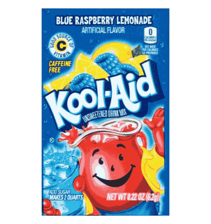 Kool-Aid Blue Raspberry...
