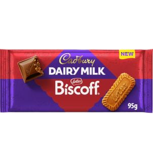 Cadbury Dairy Milk Lotus Biscoff 95g