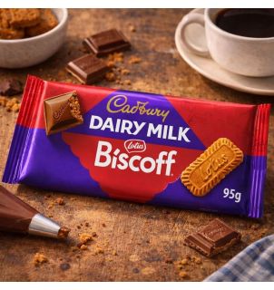 Cadbury Dairy Milk Lotus Biscoff 95g