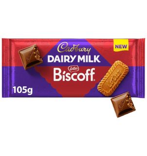 Cadbury Dairy Milk Lotus Biscoff 105g