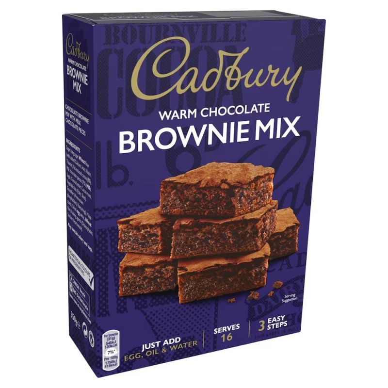 Cadbury Warm Chocolate Brownie Mix