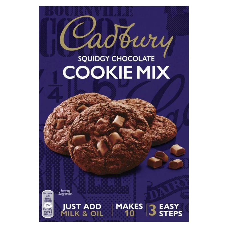 Cadbury Squidgy Chocolate Cookie Mix