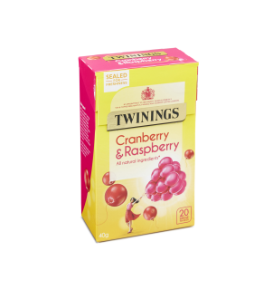 Infusion canneberge et framboise Twinings