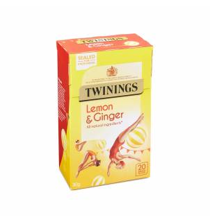 Infusion citron gingembre Twinings