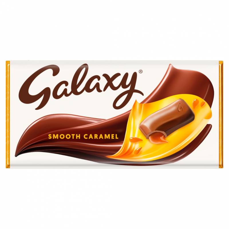 Galaxy Chocolate Caramel - Tablette chocolat & caramel