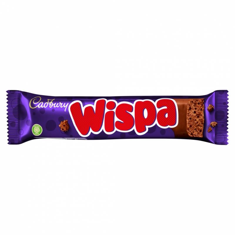 Barre chocolatée Cadbury Wispa