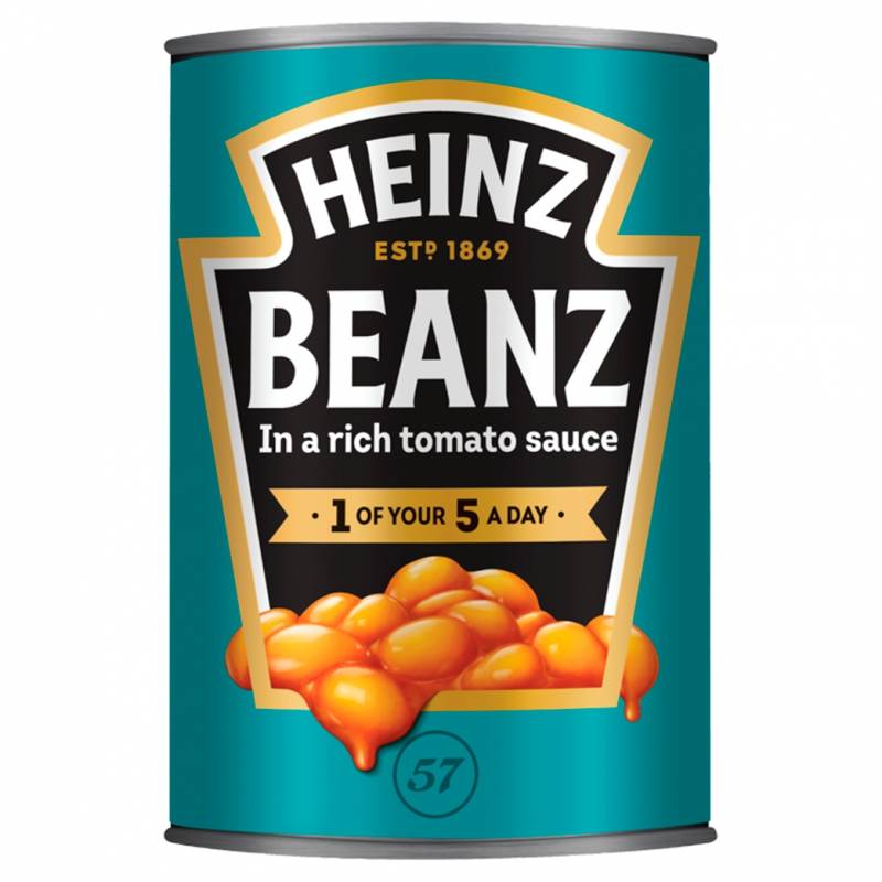 Heinz Baked Beanz 415g - Haricots beanz à la sauce tomate Heinz Baked Beanz 415g - Haricots beanz à la sauce tomate