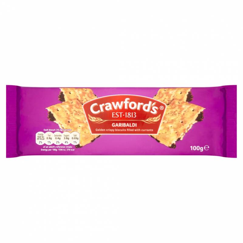 Crawford's Garibaldi Biscuits à la groseille