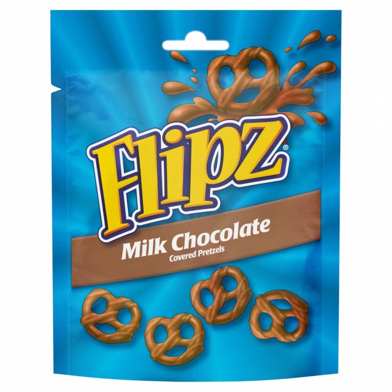 Bretzels au chocolat au lait Flipz - Flipz Milk Chocolate Coated Pretzels Bretzels au chocolat au lait Flipz - Flipz Milk Chocolate Coated Pretzels