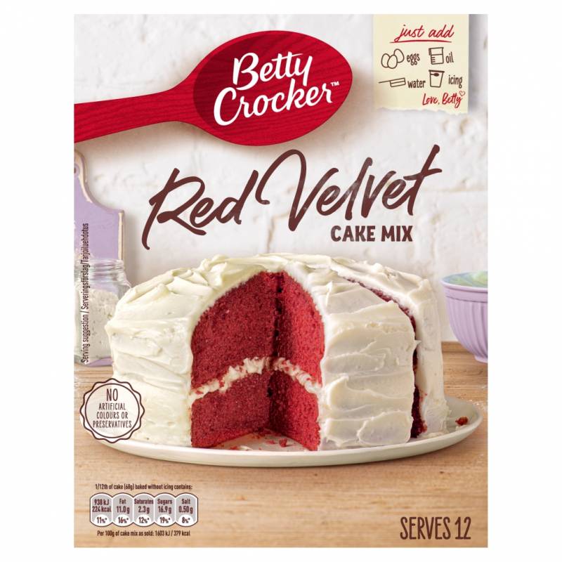 Betty Crocker Red Velvet cake Mix