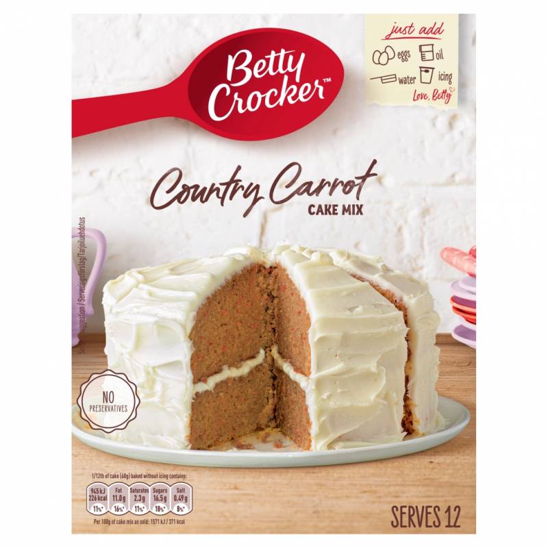 Betty Crocker Country Carrot Cake Mix Betty Crocker Country Carrot Cake Mix