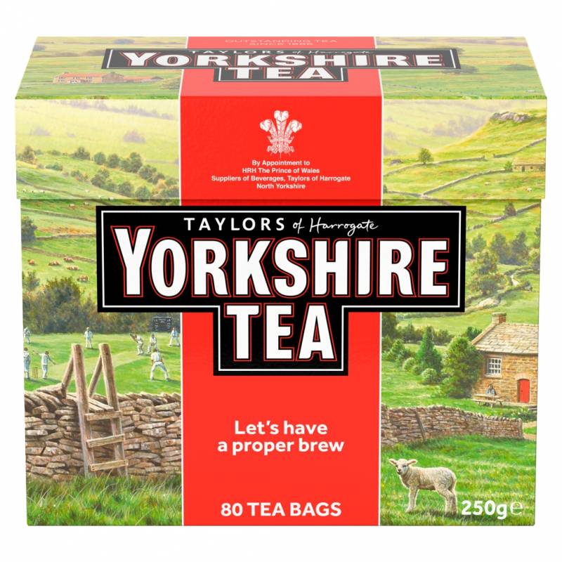 Taylor Of Harrogate Yorkshire thé noir 80 sachets