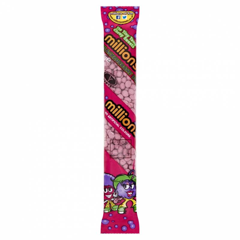 Bonbons Millions Blackcurrant Buzz / Cassis Bonbons Millions Blackcurrant Buzz / Cassis